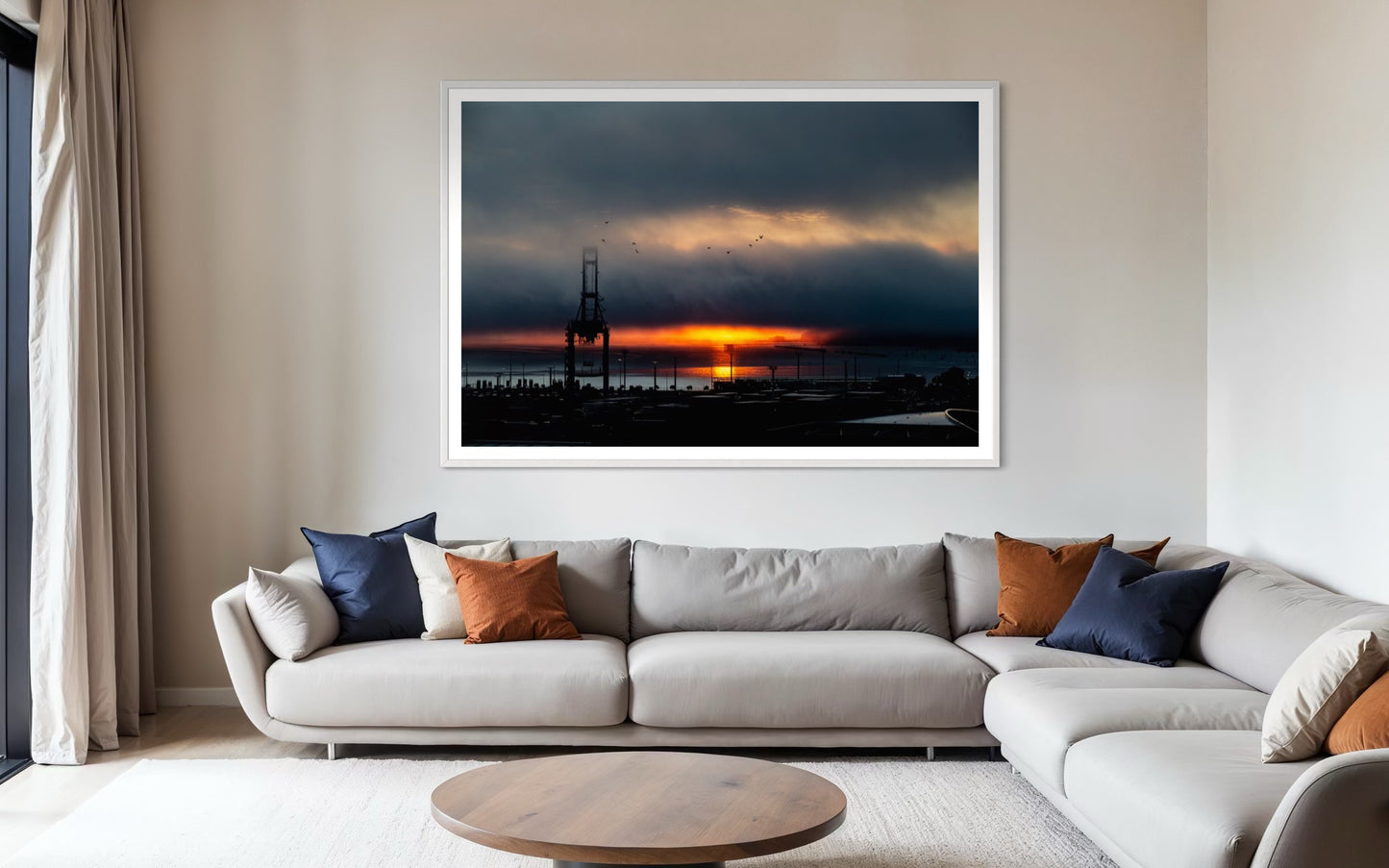 Storm Birds at Sunrise