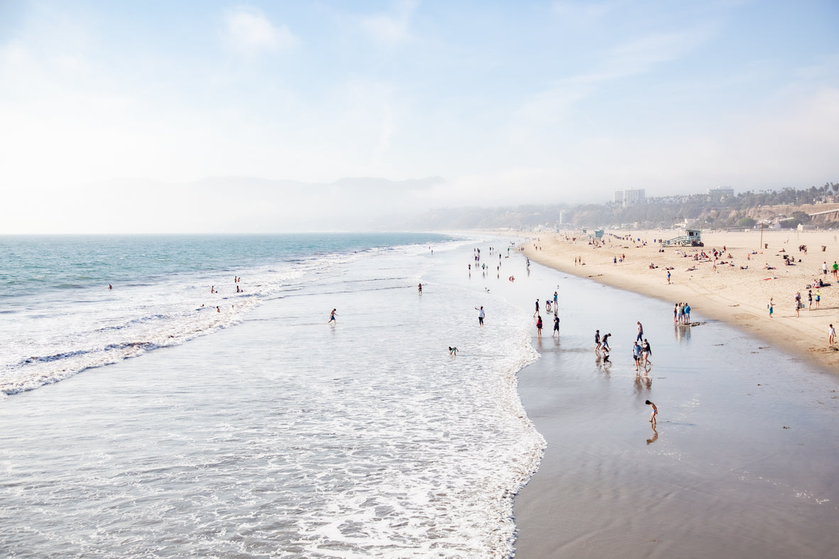 Into the Distance, Santa Monica Beach