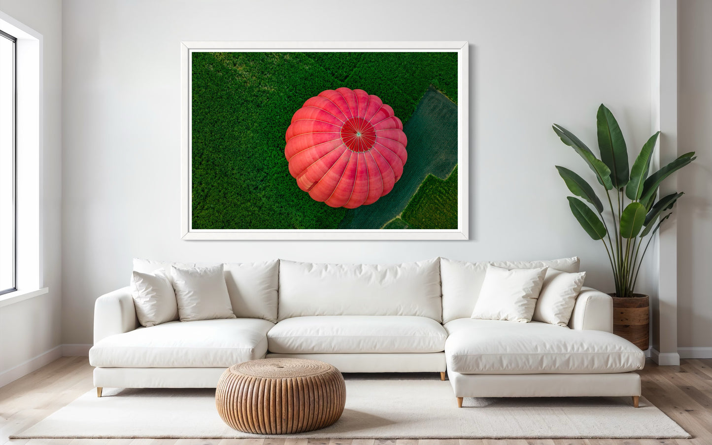 Red Ballooning over Luxor