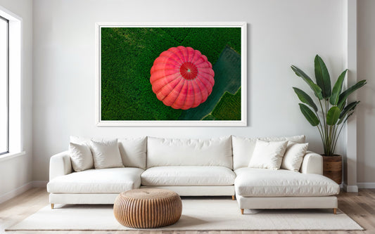 Red Ballooning over Luxor