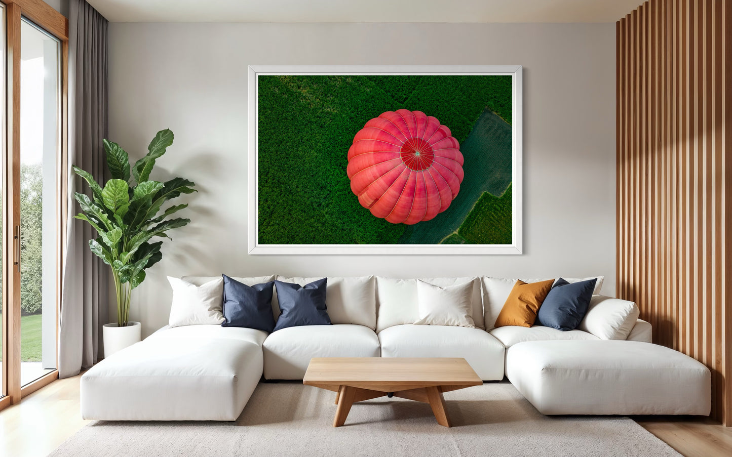 Red Ballooning over Luxor