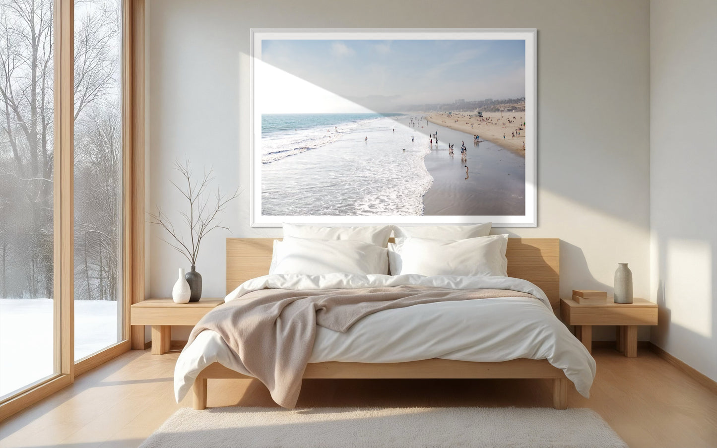 Into the Distance, Santa Monica Beach