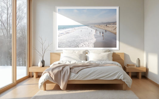 Into the Distance, Santa Monica Beach