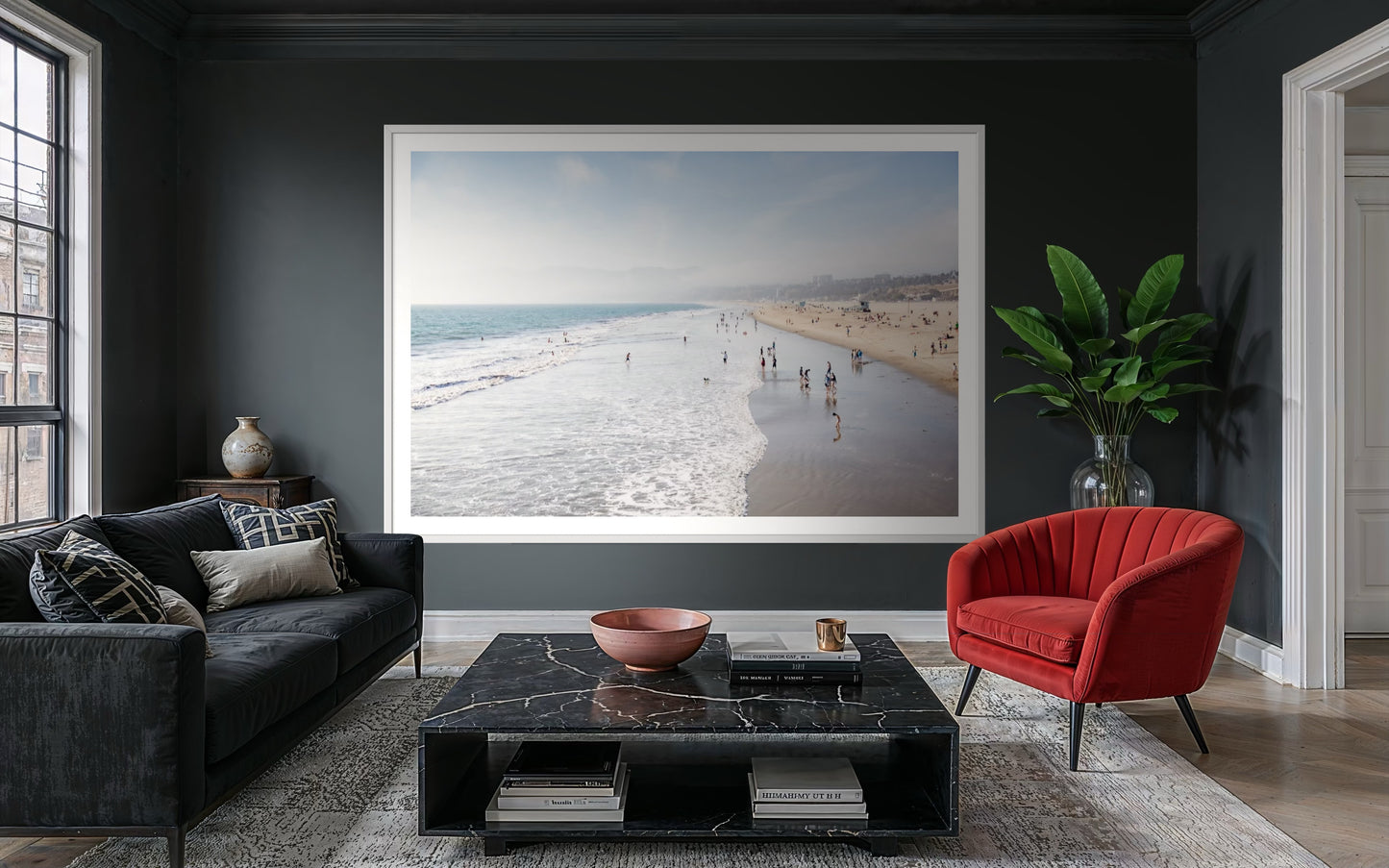 Into the Distance, Santa Monica Beach