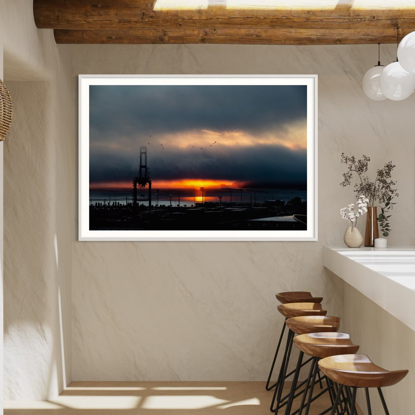 Storm Birds at Sunrise